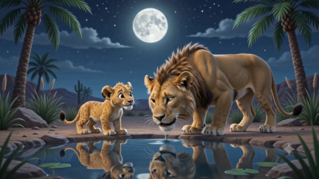 MidnightOasisReflection021
